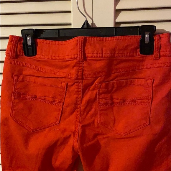 Bright Red and Orange Jeans - Picture 6 of 6